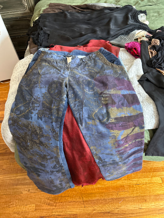 Roberto Scarpa printed jeans