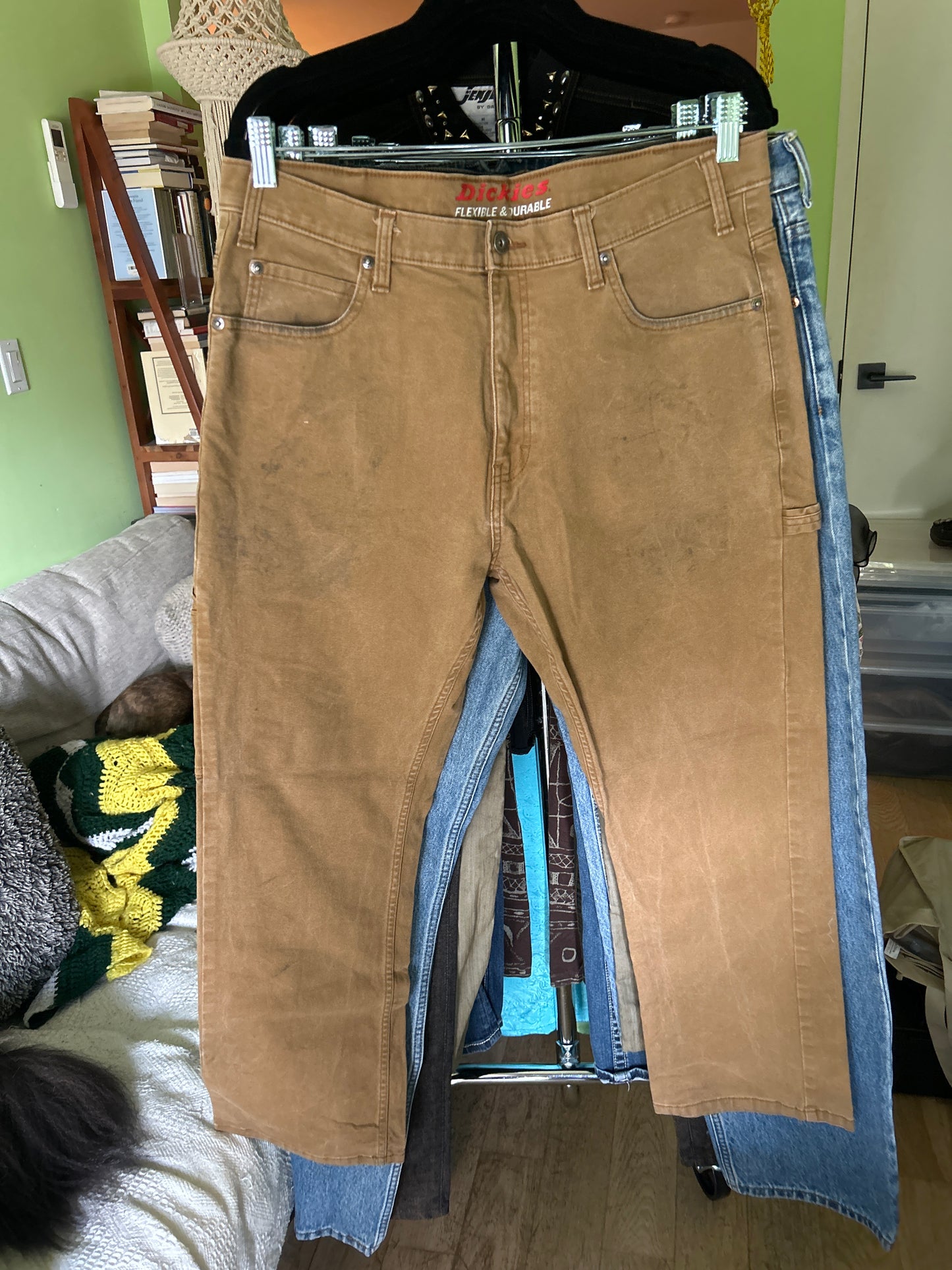 Dickies brown utility denim