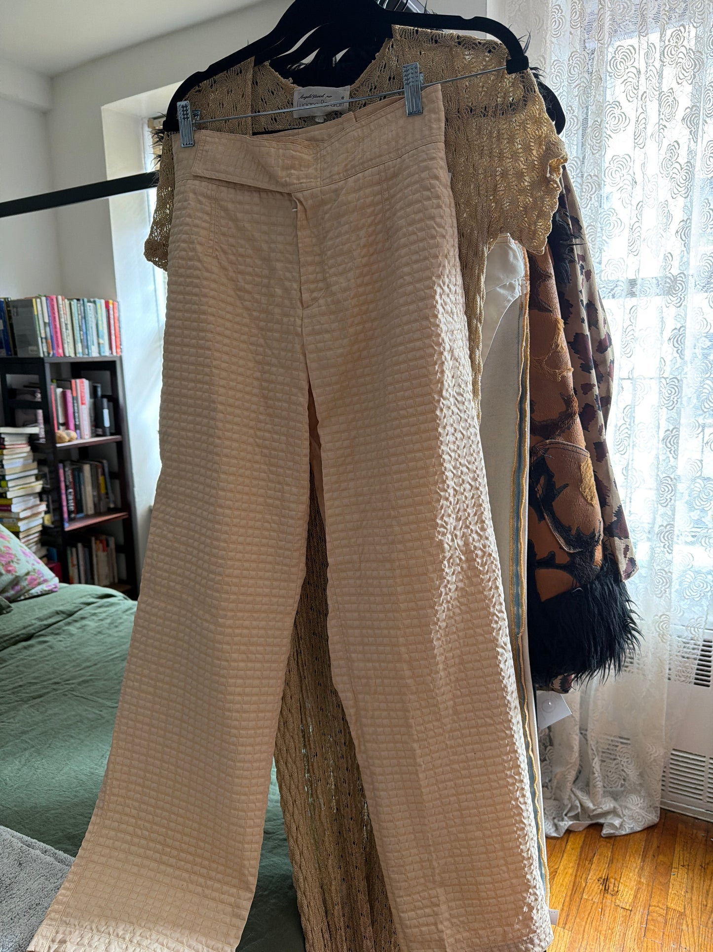 Gucci Tom Ford era cream trousers