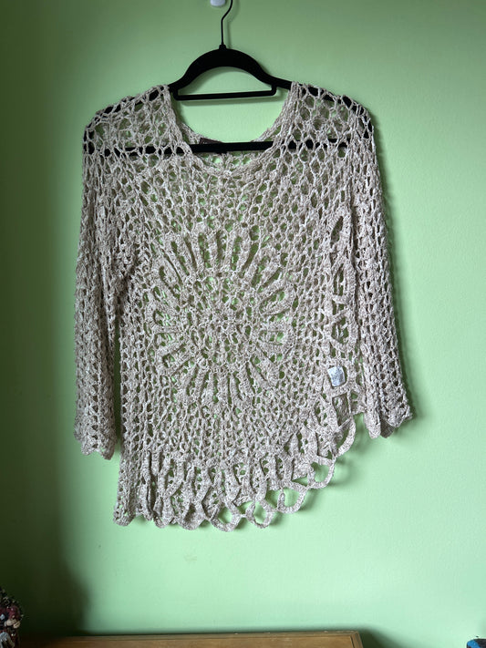multiples crochet top