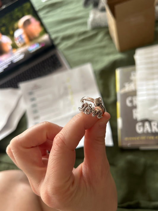 Love and heart rings 01507H