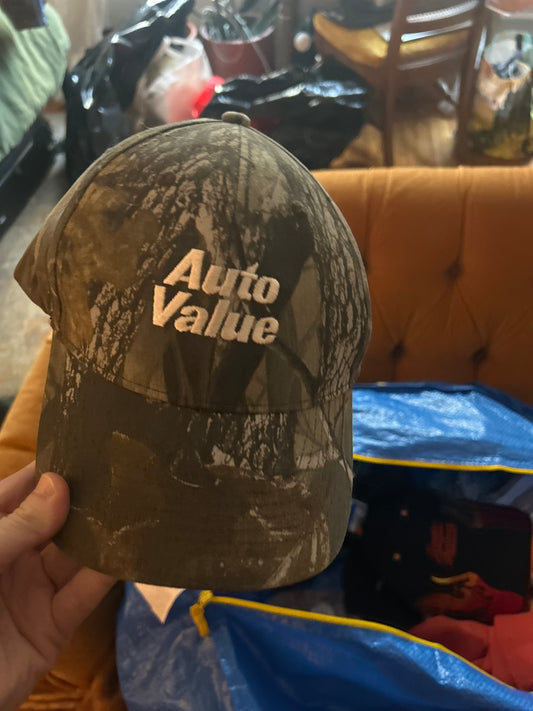 Auto value camo hat