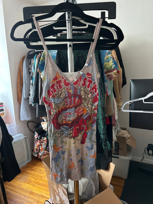 Anama graphic tank top