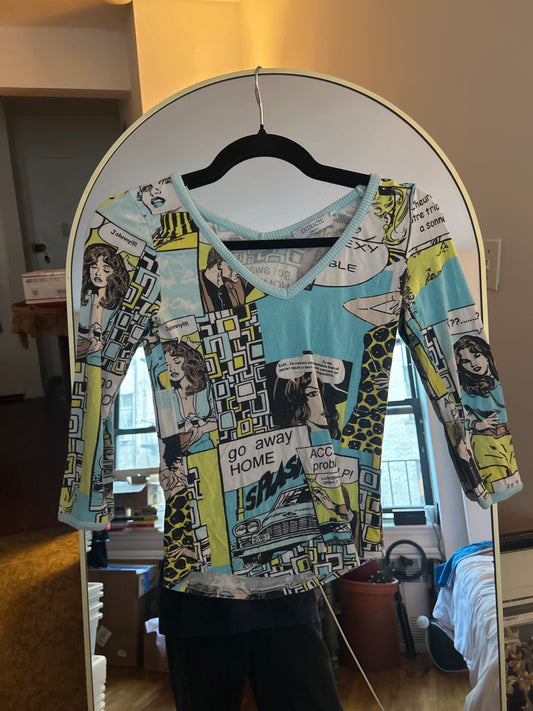 French newspaper print top