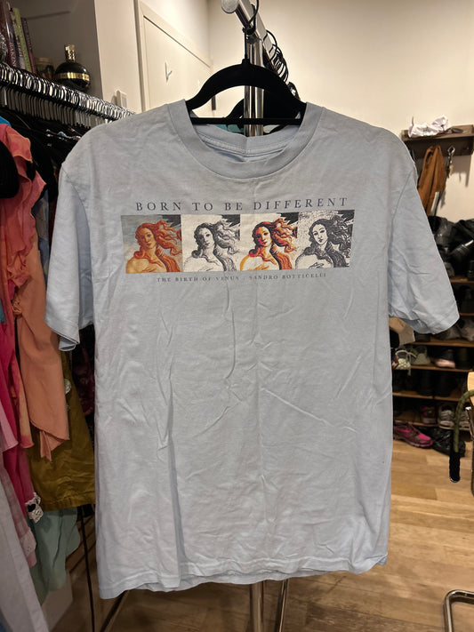 Born To Be Different baby blue t-shirt