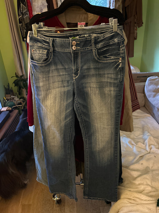 Wallflower Y2K denim