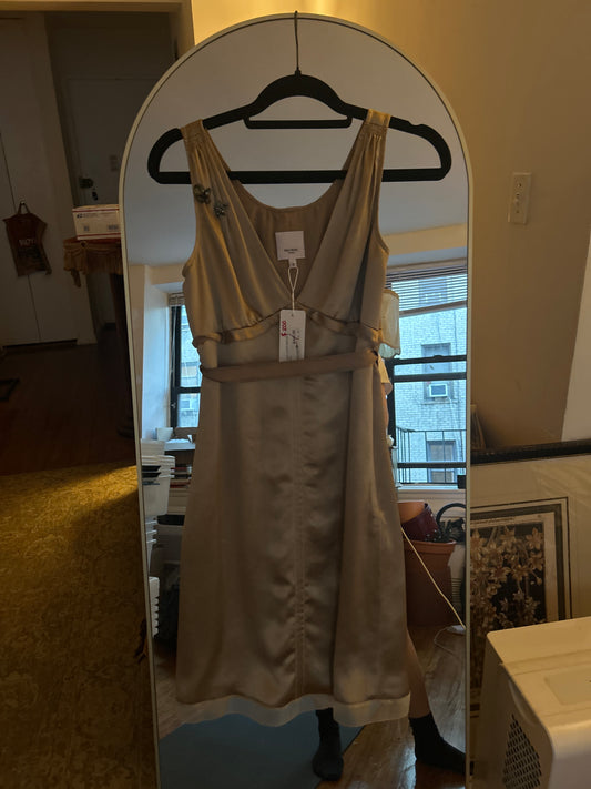 Vera wang gold dress JM 299
