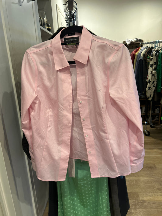 Jones New York pink button up