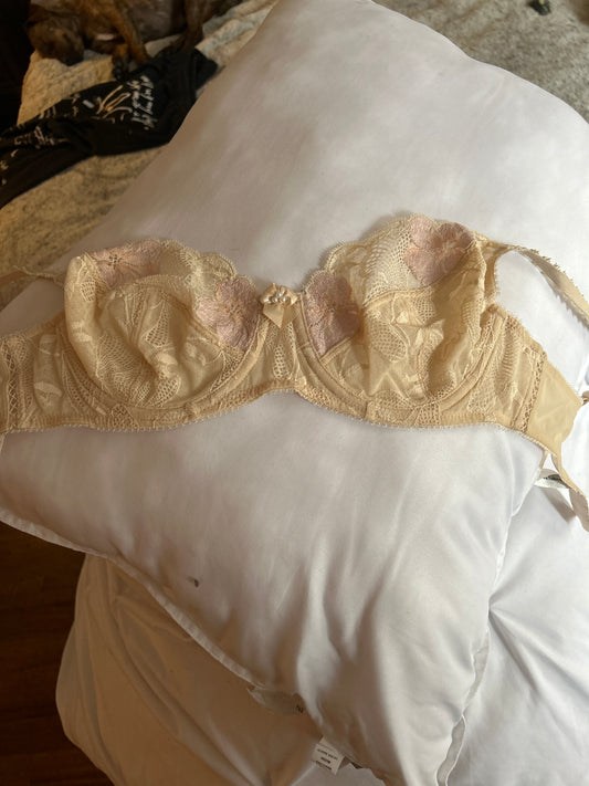 Vintage nude bra