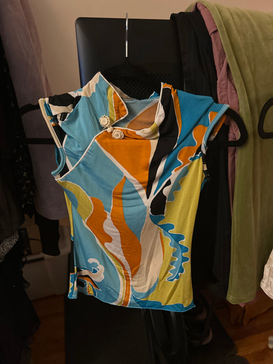 Almax colorful abstract top