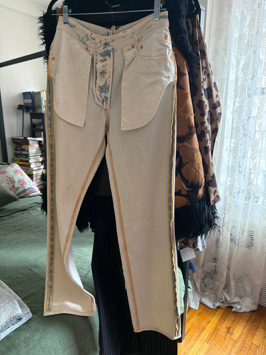 Maison Margiela inside out jeans