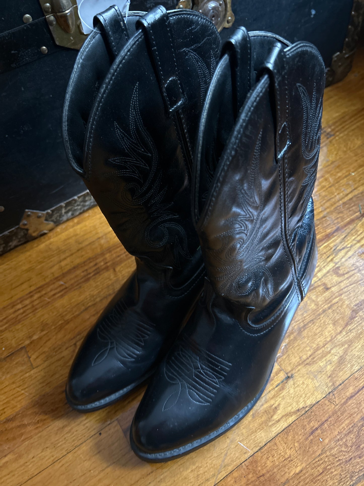 Street Rat black cowboy boots size 11