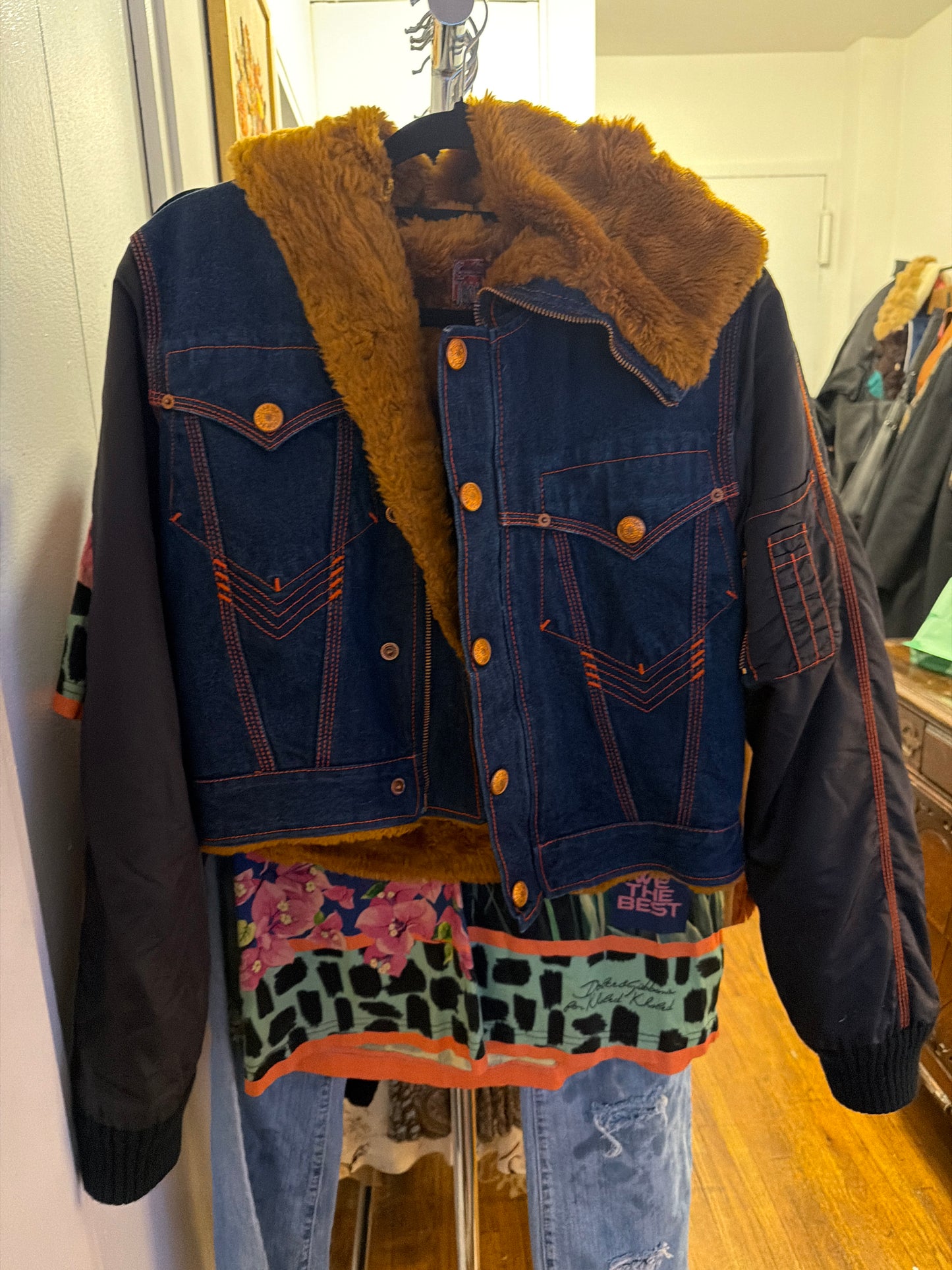 1995 Gaultier denim jacket JM 8B