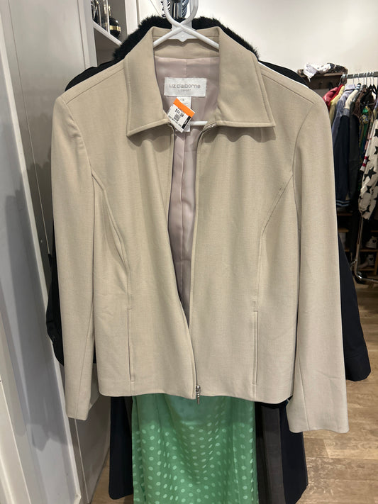 Liz Claiborne zip up blazer