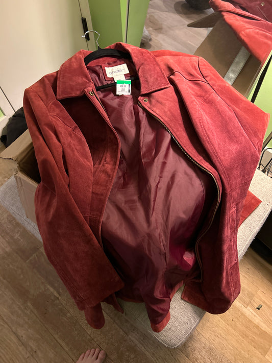 Cherokee red suede jacket
