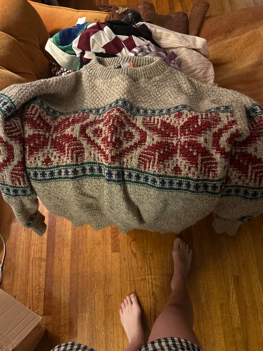 Vintage American eagle wool sweater