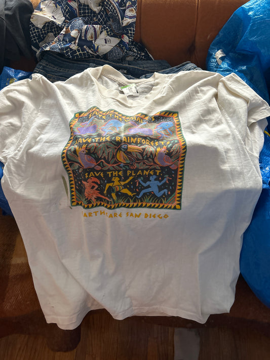 Save the whales t-shirt