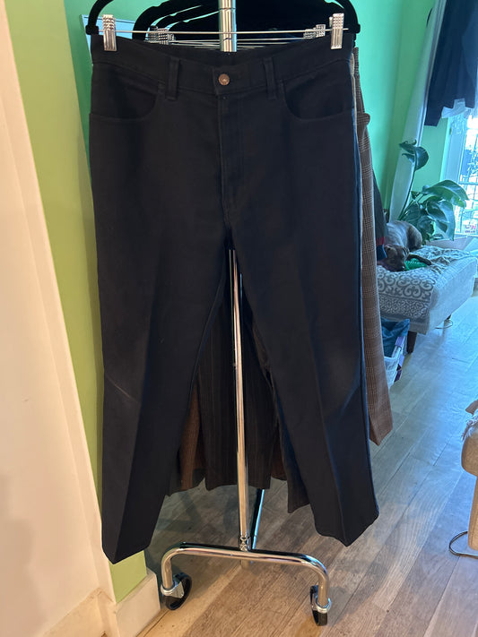 Levi's navy trousers sz 34