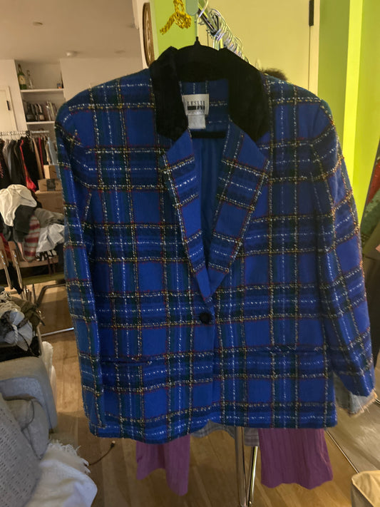 Leslie Fay blue blazer
