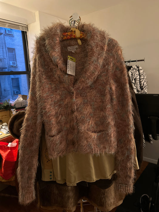 JM faux mohair sweater 198