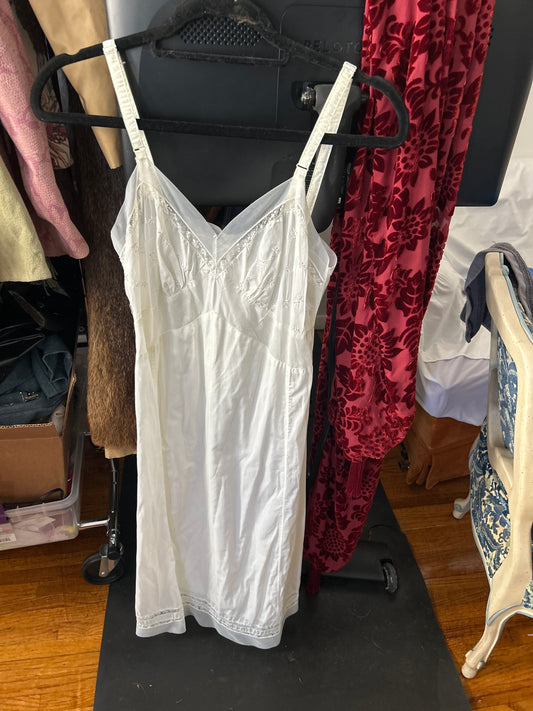 JM white slip dress 221
