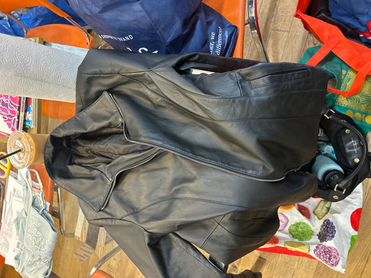 PLIS black leather jacket