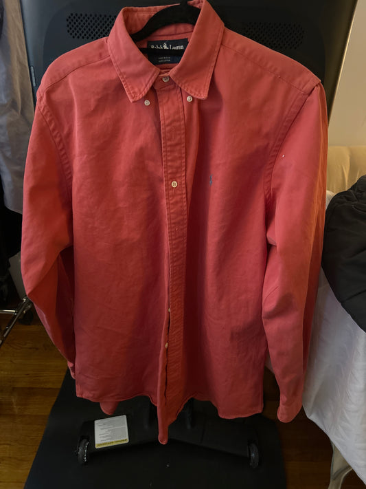 Pink Ralph Lauren button up