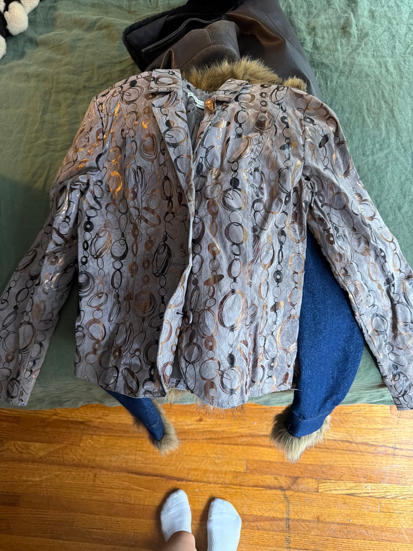 Abstract blazer