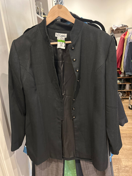 NY Sake black blazer