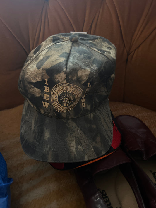 IBEW camo hat