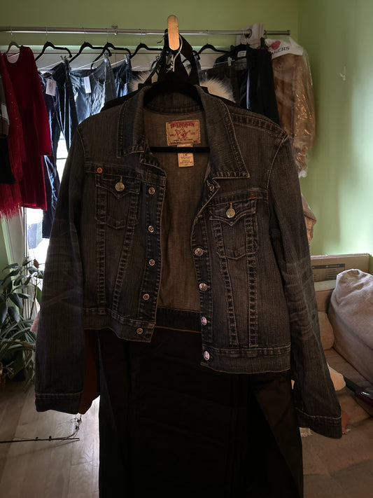 True religion denim jacket jenn