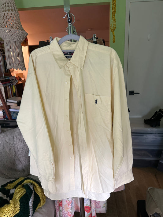 Ralph Lauren yellow shirt