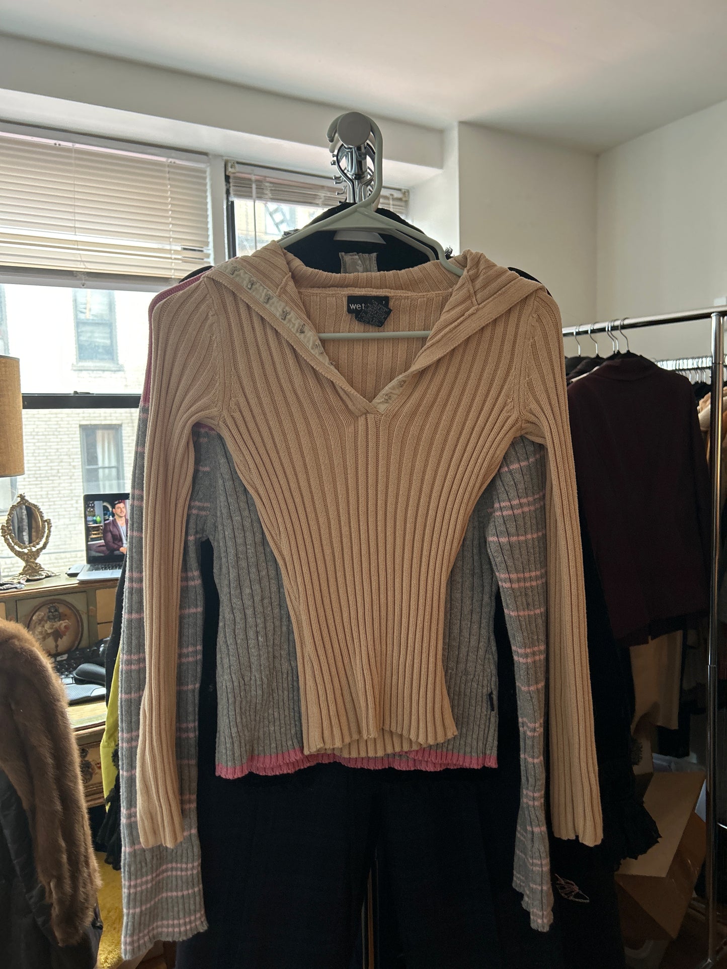 Wet seal tan sweater
