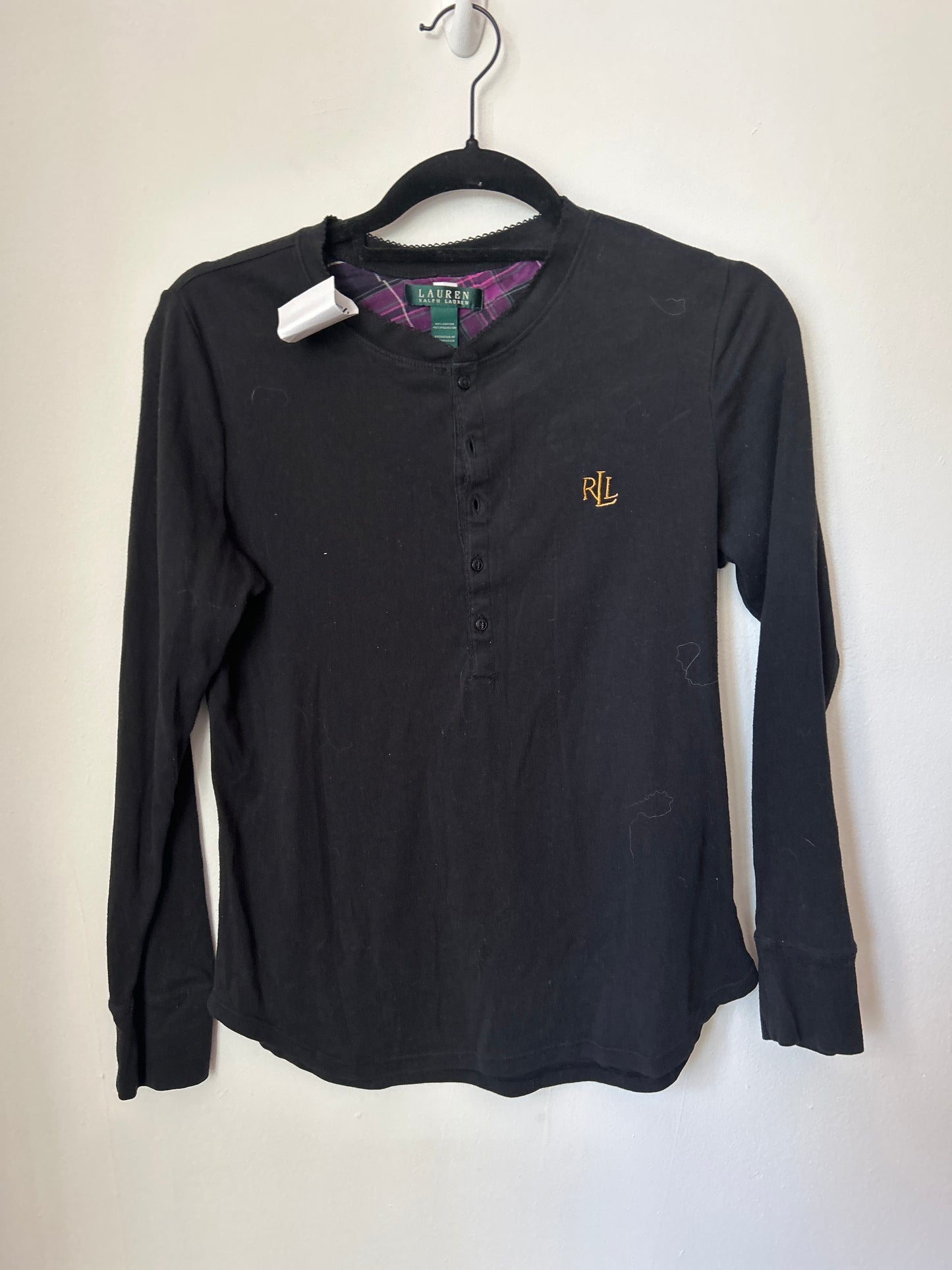Ralph Lauren black Henley