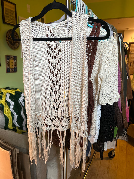Crochet vest