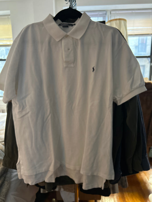 White Ralph Lauren polo