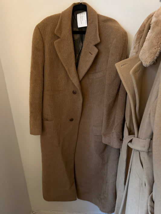 JM Versace alpaca/wool coat 115