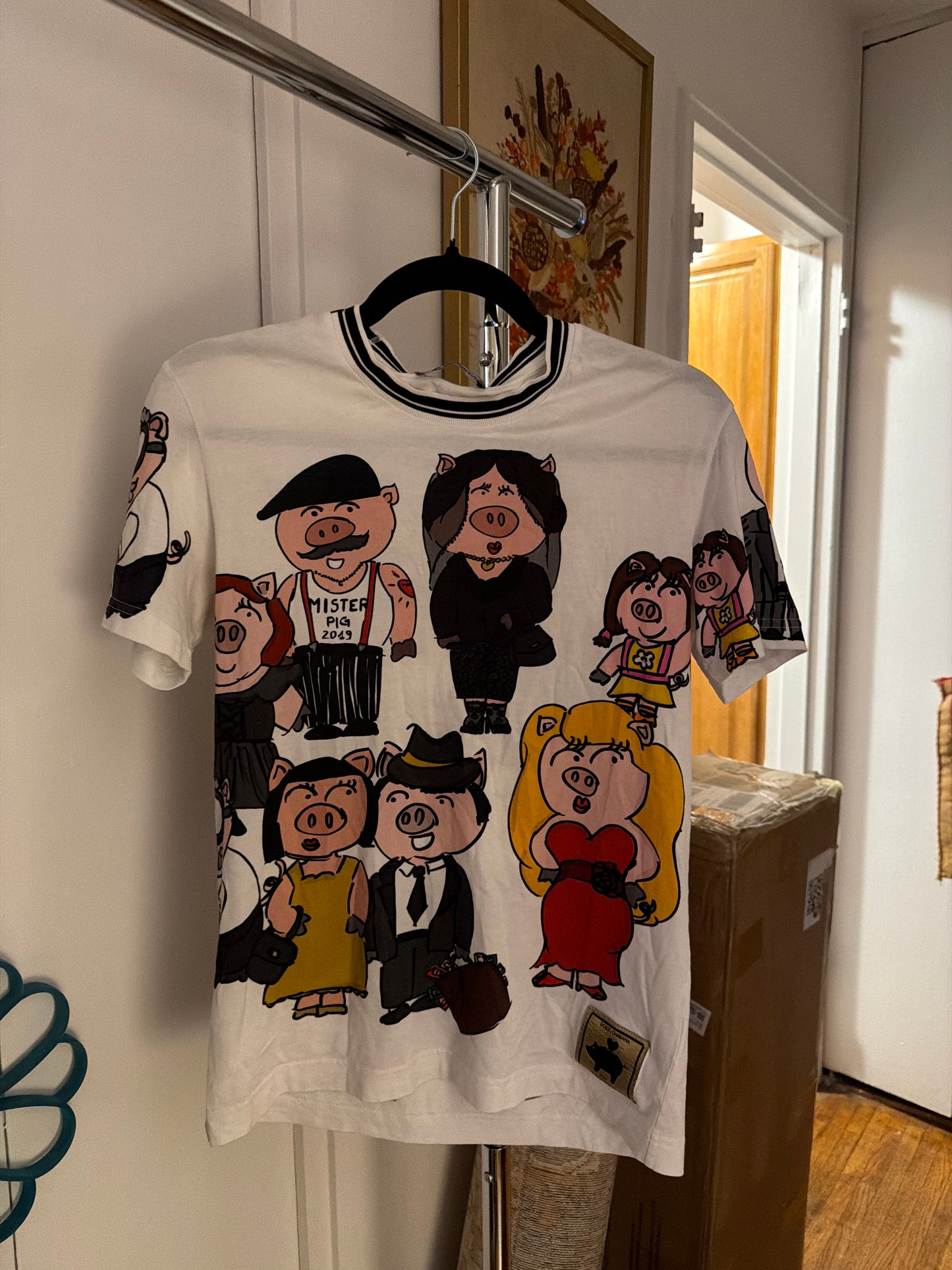 D+G pig shirt JM 52