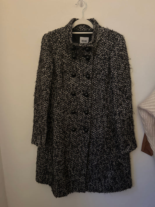 JM Moschino wool tweed coat 122
