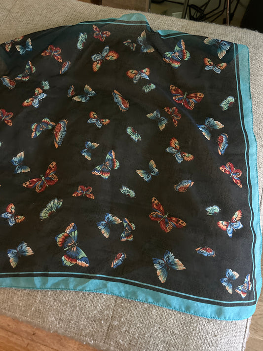 Butterfly scarf