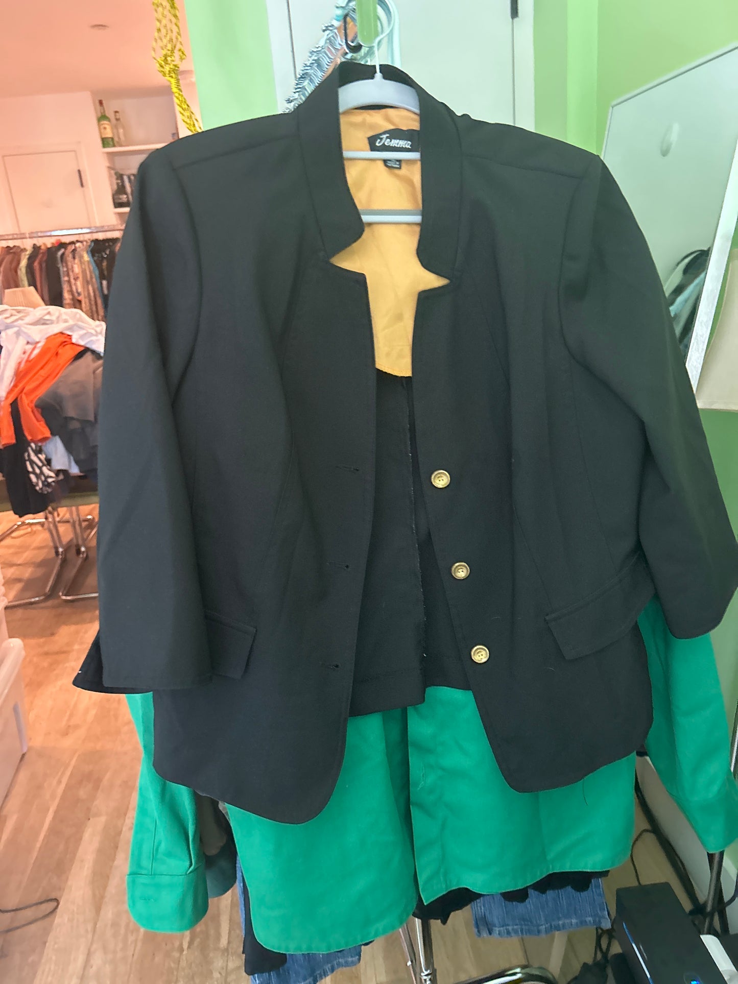 Jemma black blazer