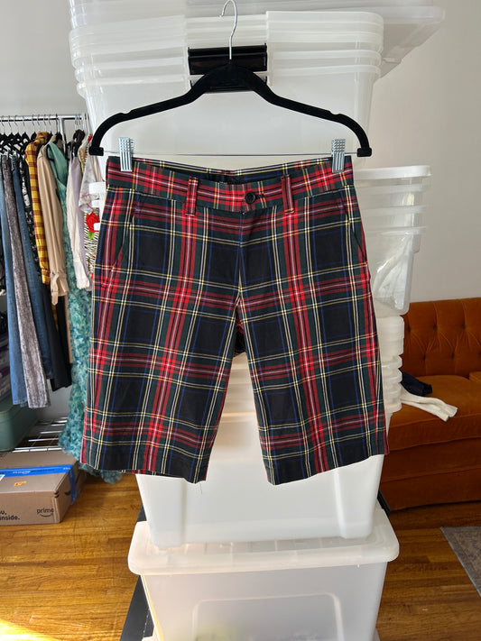 Comme des garcons S/S 2011 plaid shorts JM 308