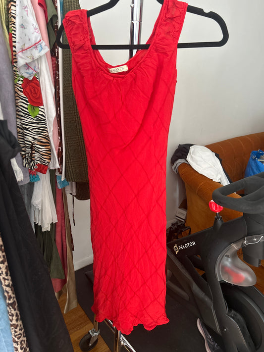 Avant red dress