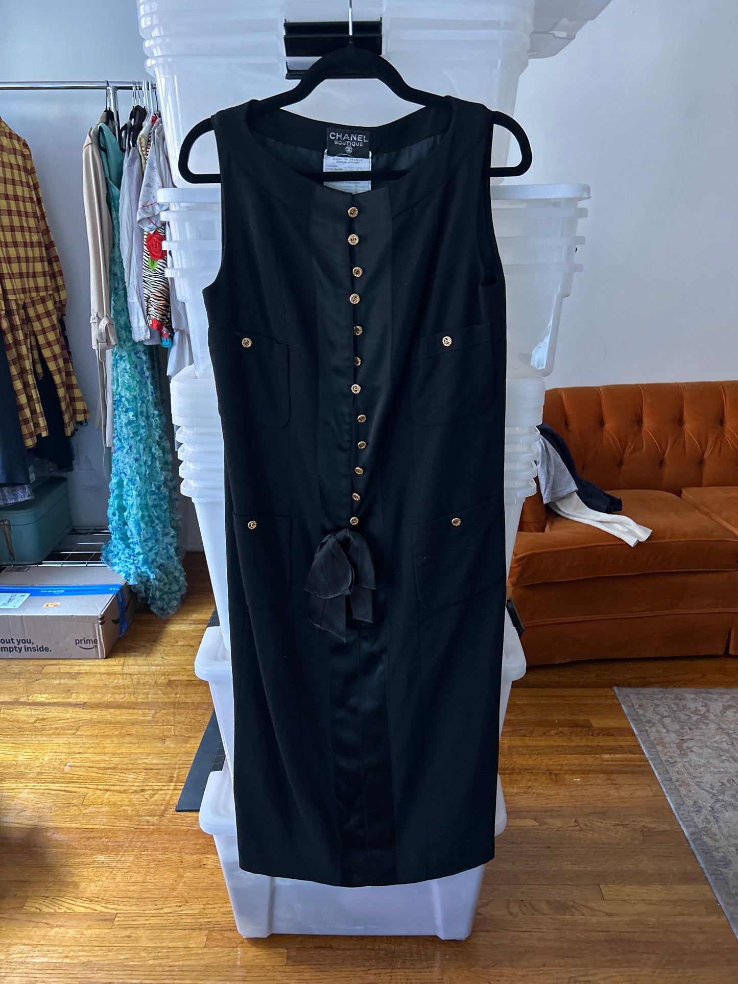 Chanel Boutique black dress JM 305