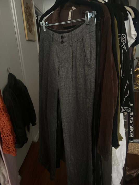 Vintage old navy pleated trouser