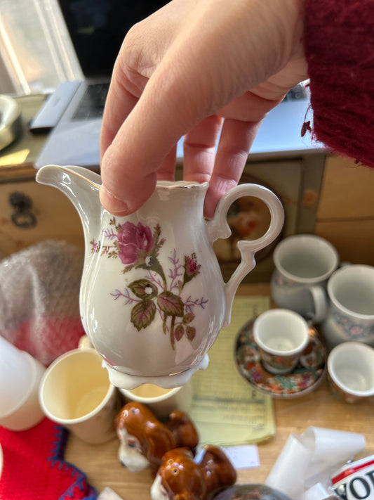 Rose Japanese creamer