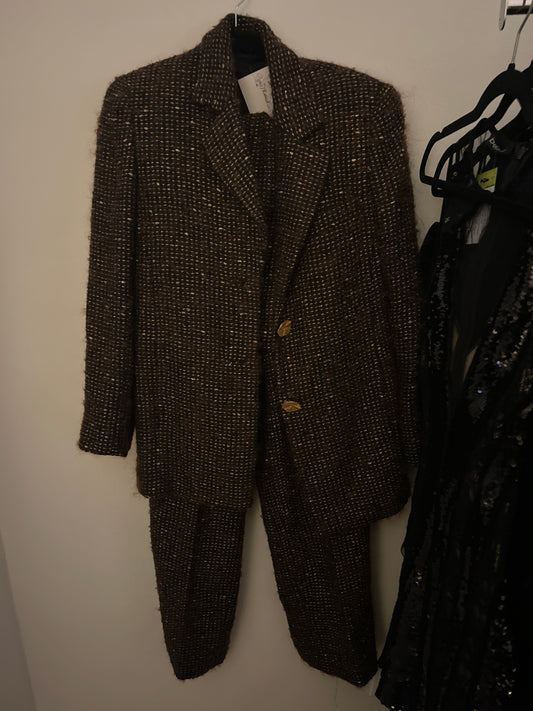 JM 3 piece tweed suit 117