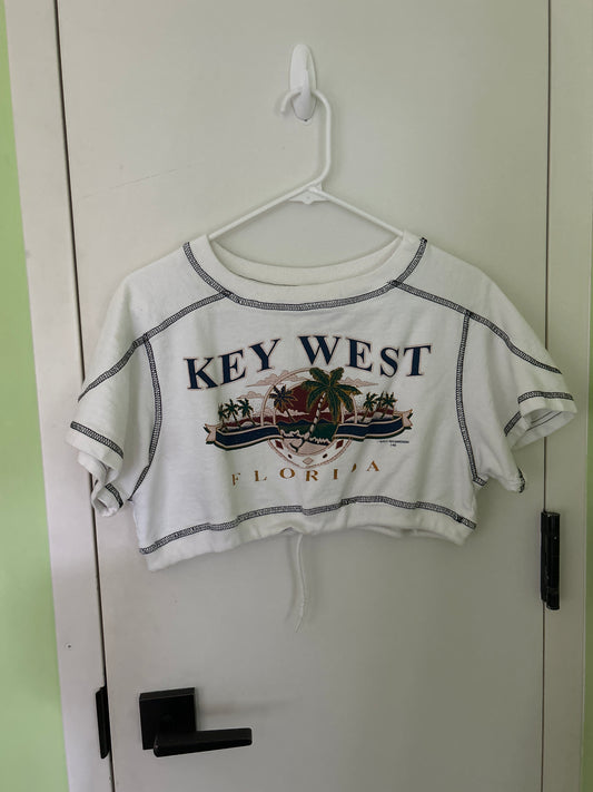 Key west cropped sweatshirt