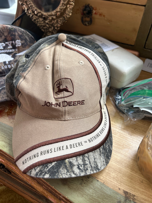 John Deere camo hat
