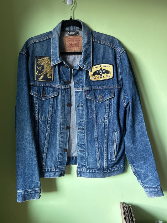 Levi's upcycled denim jacket